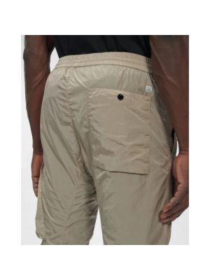 Spodnie cargo slim fit C.p. Company beżowe