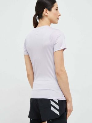 Běžecké tričko Adidas Performance fialové