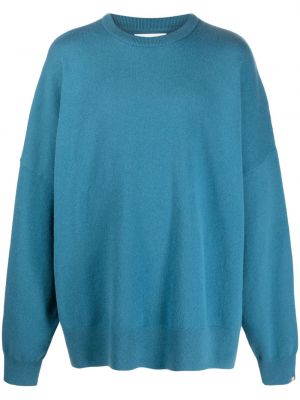 Strick kaschmir sweatshirt Extreme Cashmere blau