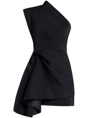 Asymetrické koktejlové šaty Acler černé