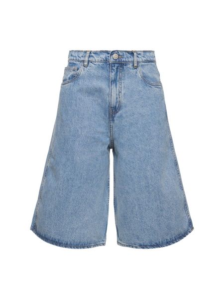 Bomull bermudashorts Coperni blå