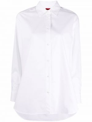 Рубашка с заплатками Hugo, белая