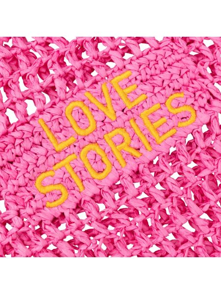 Bolso shopper Love Stories rosa