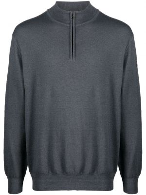 Pullover mit reißverschluss Paul & Shark grau