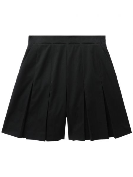 Shorts aus baumwoll mit plisseefalten Juun.j schwarz