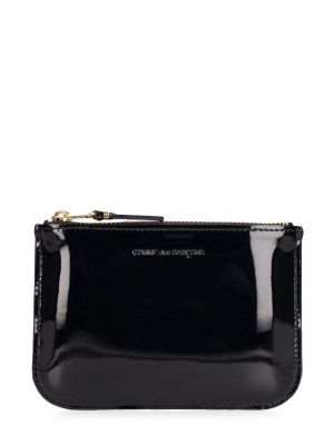 Kockovaná peňaženka na zips s potlačou Comme Des Garçons Wallet