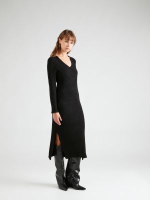 Плетена рокля Msch Copenhagen черно