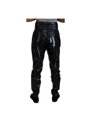 Pantalones de nailon skinny Dolce & Gabbana negro