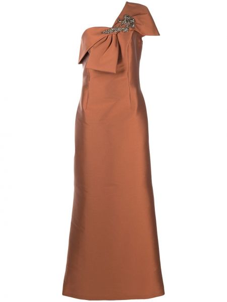 Saténové šaty Sachin & Babi oranžová