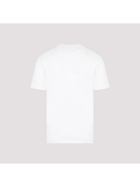 Camiseta de algodón Brunello Cucinelli blanco