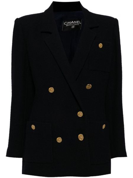 Tweed langer blazer Chanel Pre-owned