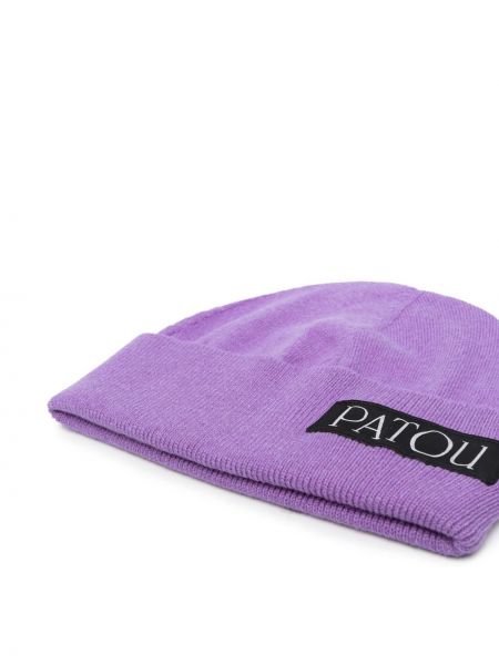 Bonnet Patou violet
