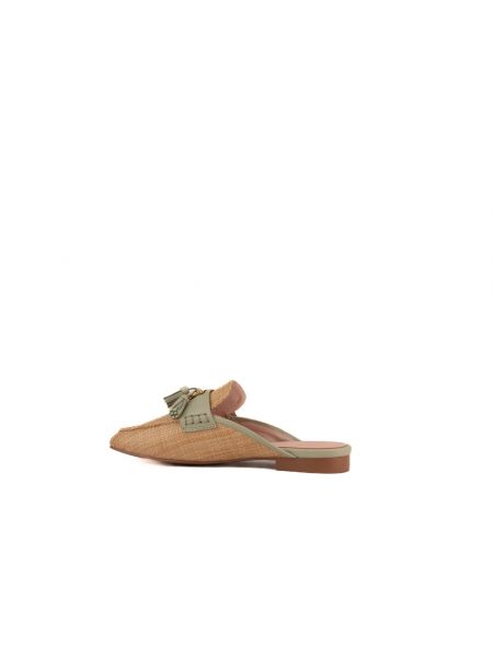 Mules Coccinelle beige