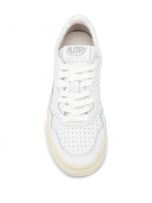 Sneakers di pelle Autry bianco
