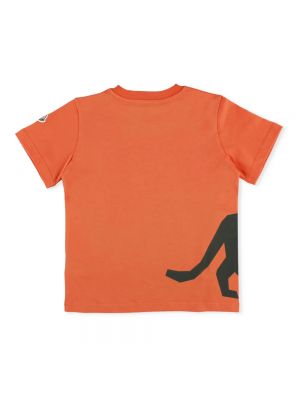 Pomarańczowa koszulka Moncler