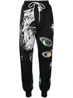Pantaloni con stampa Vivienne Westwood nero