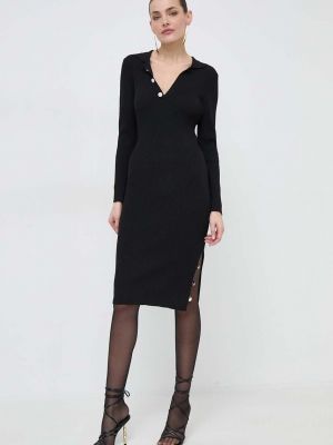 Sukienka midi dopasowana Morgan czarna