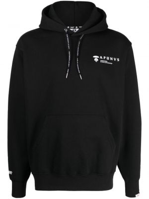 Jersey hoodie mit print Aape By *a Bathing Ape® schwarz