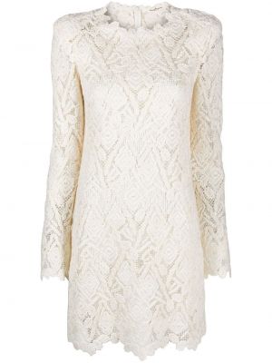 Blonder dress Ermanno Scervino hvit