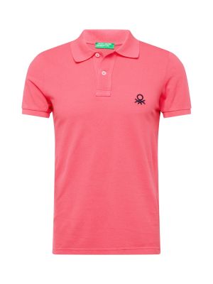 Polo majica United Colors Of Benetton ružičasta