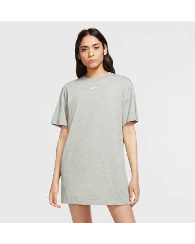 Mini vestido Nike gris