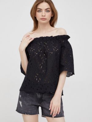 Pennyblack felső fekete, női, sima