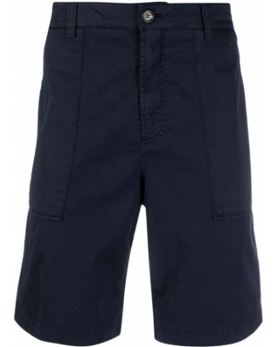 Shorts i bomull Brunello Cucinelli blå