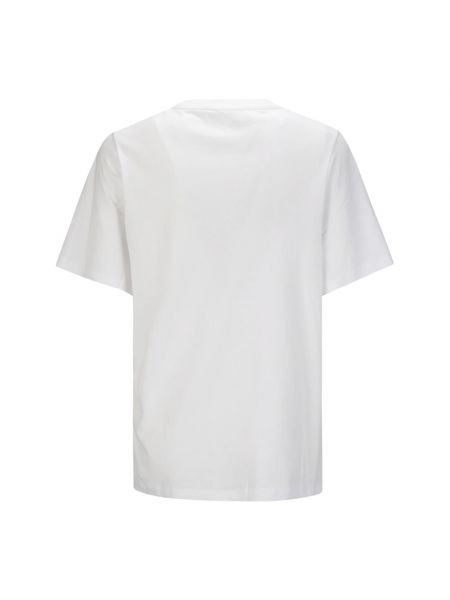 Camiseta con volantes Victoria Beckham blanco
