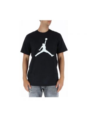 Koszulka z nadrukiem Jordan czarna
