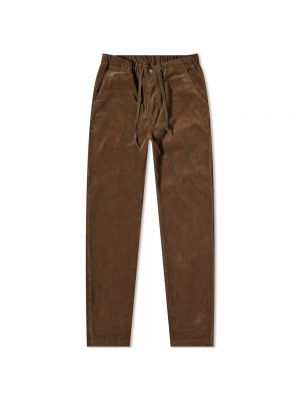 Вельветовые брюки Orslow коричневые
