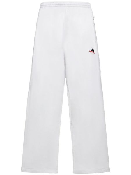 Relaxed fit sportinės kelnes Balenciaga balta