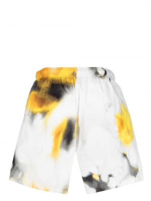 Shorts à fleurs à imprimé Alexander Mcqueen