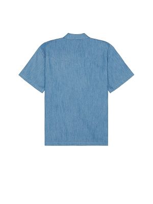 Camisa Double Rainbouu azul