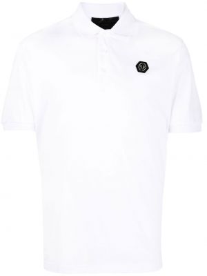 Polo marškinėliai Philipp Plein balta