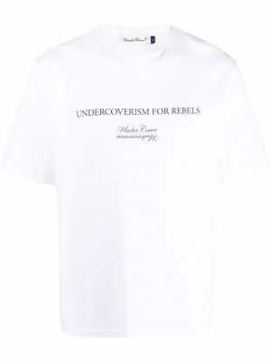 Camiseta con estampado Undercover blanco