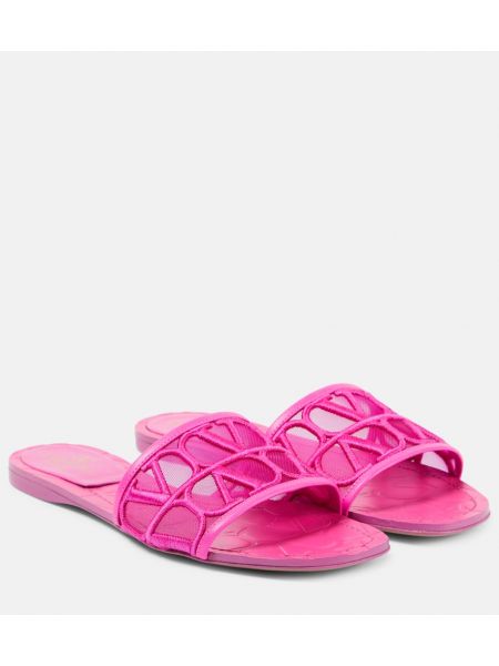 Sandály Valentino Garavani růžové