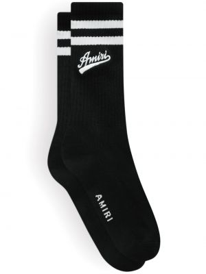 Памучни чорапи с принт Amiri