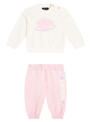 Træningsbukser for piger Versace Kids pink