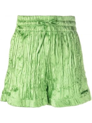 Seiden shorts Halfboy grün