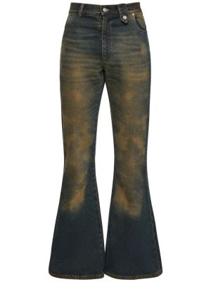 Voľné bavlnené džínsy Egonlab modrá
