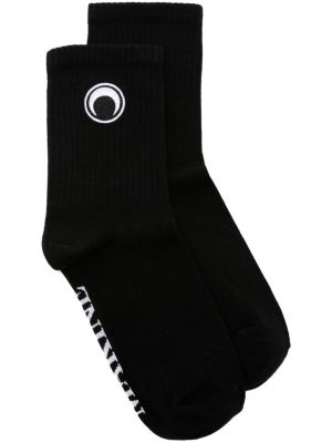 Bavlněné ponožky Marine Serre černé