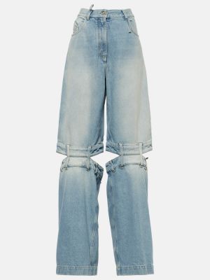 Voľné džínsy s nízkym pásom The Attico