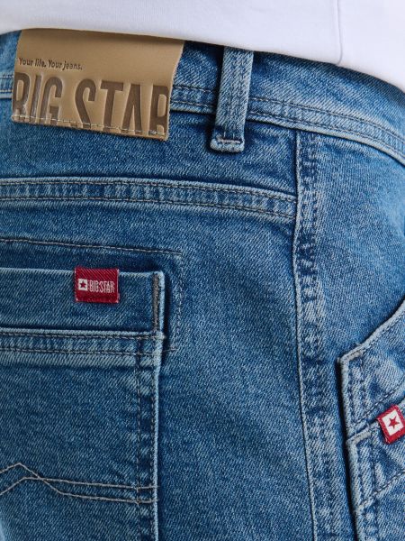 Jeans dalla vestibilità regolare Big Star blu