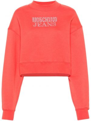 Džemperis Moschino Jeans raudona