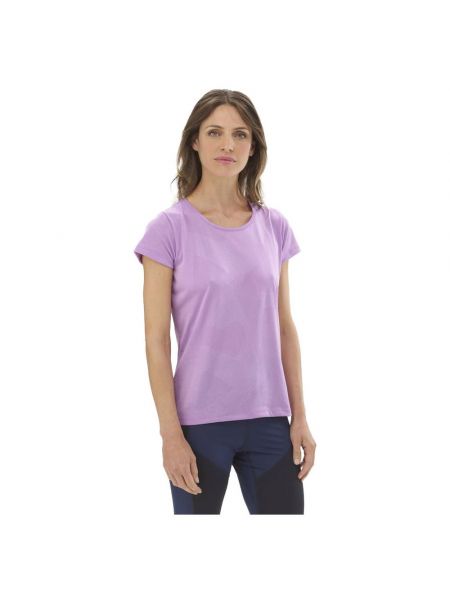 Жаккардовая футболка с коротким рукавом Millet фиолетовая