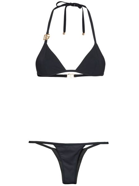 Jersey bikini Dolce & Gabbana svart