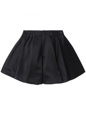 Pantaloni scurți plisate Noir Kei Ninomiya negru