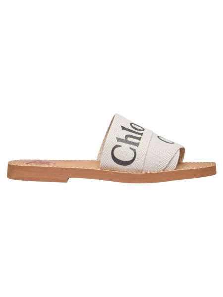 Sandale mit print Chloé beige