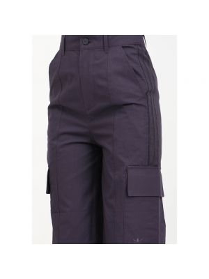 Pantalones bootcut Adidas Originals violeta