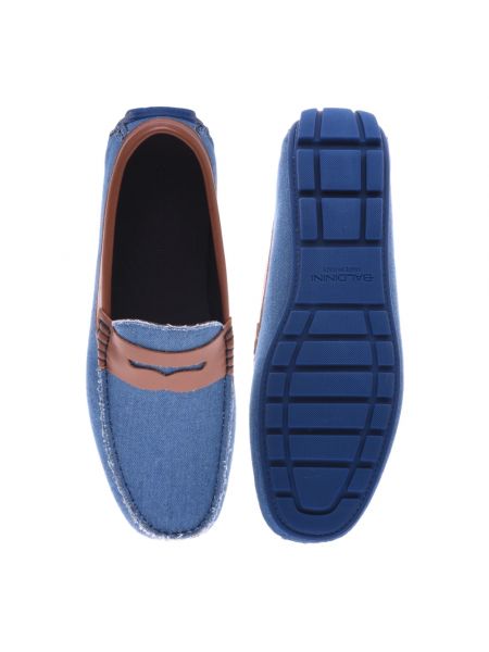 Loafers Baldinini niebieskie